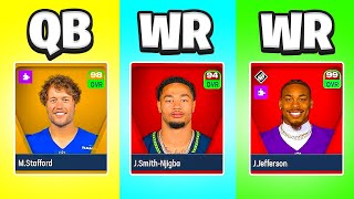 I Built Jaxon Smith-Njigba a 99 Overall Team