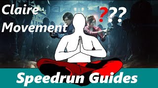 Resident Evil 2 Remake: Movement tutorial for Claire | Missing shift boost, check my Comment below.