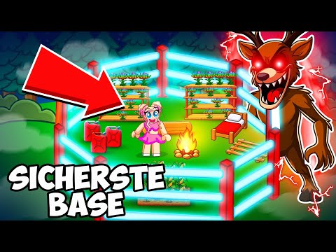 Die SICHERSTE BASE in 99 NÄCHTE im WALD! 🌸 Roblox