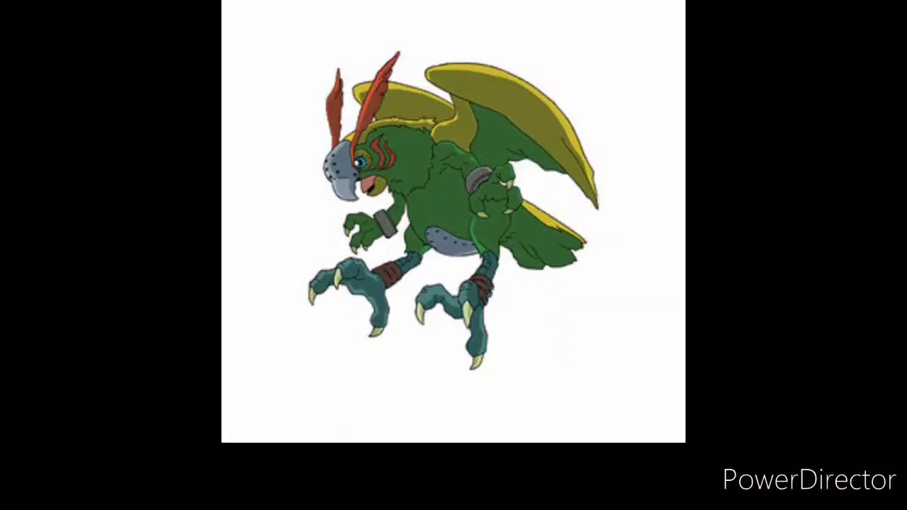 Jeanettelina King Wartlord And Parrotmon