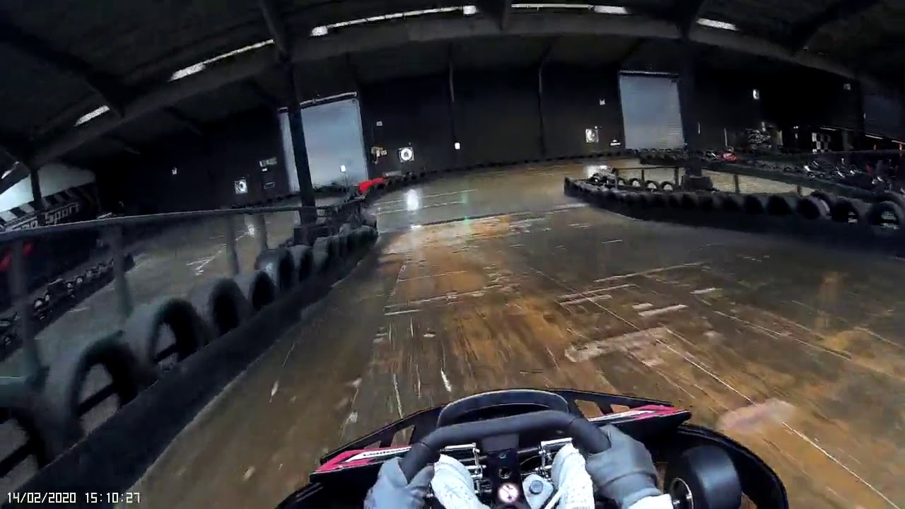 Karting at TeamSport Edmonton on 14.02.20 at 15.50 CAMERA8 FY095W8UCK