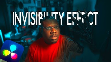 How to Create the INVISIBILITY Effect Davinci Resolve Tutorial