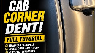 Cab Corner Glue Pull?! | Full Tutorial (Advanced Edge Work on 2025 Chevy 1500)