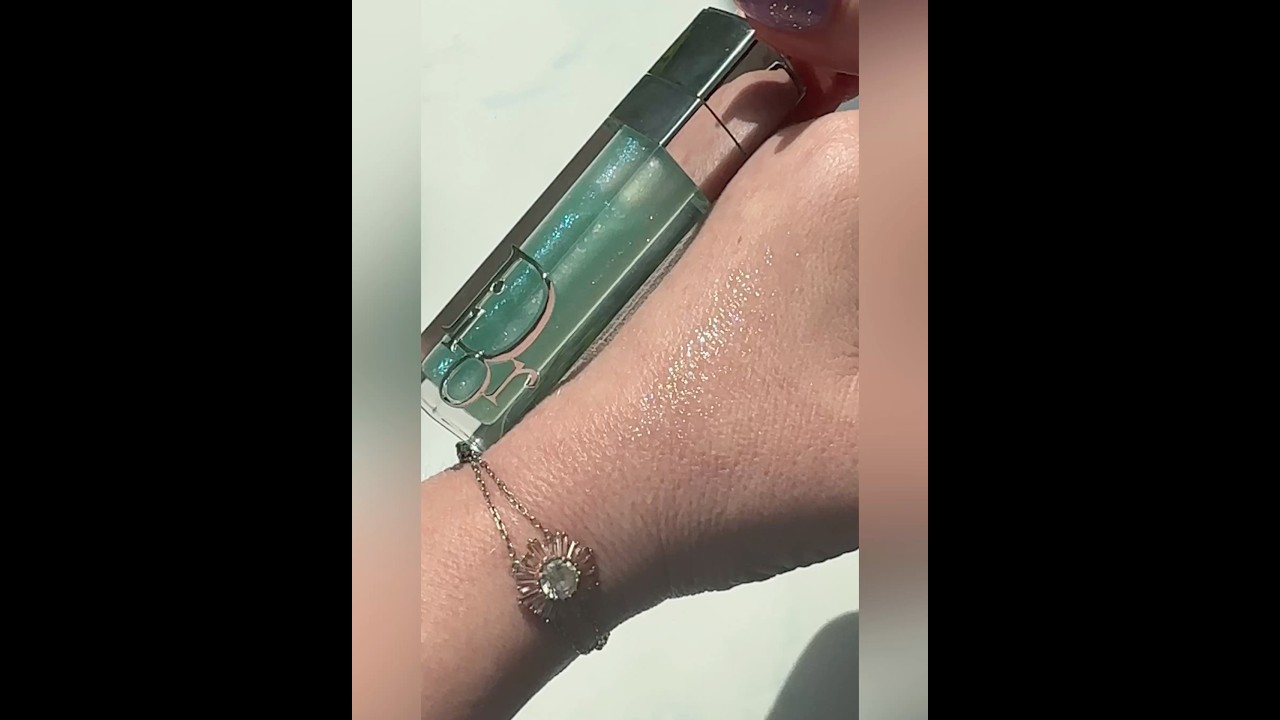 Dior Addict Lip Maximizer - shiny 094 Aqua Pop - YouTube