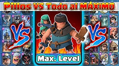 Pillos VS TODO al MAXIMO !! Clash Royale