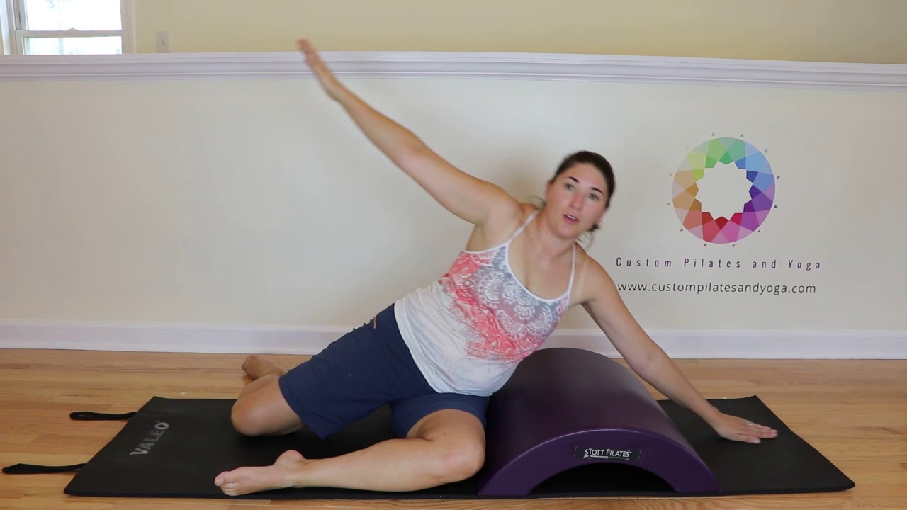 Side Breathing on the Pilates Arc Barrel - YouTube