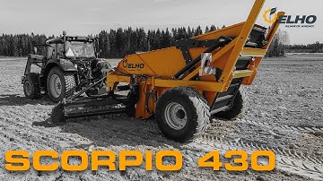 ELHO Scorpio 430 stone picker