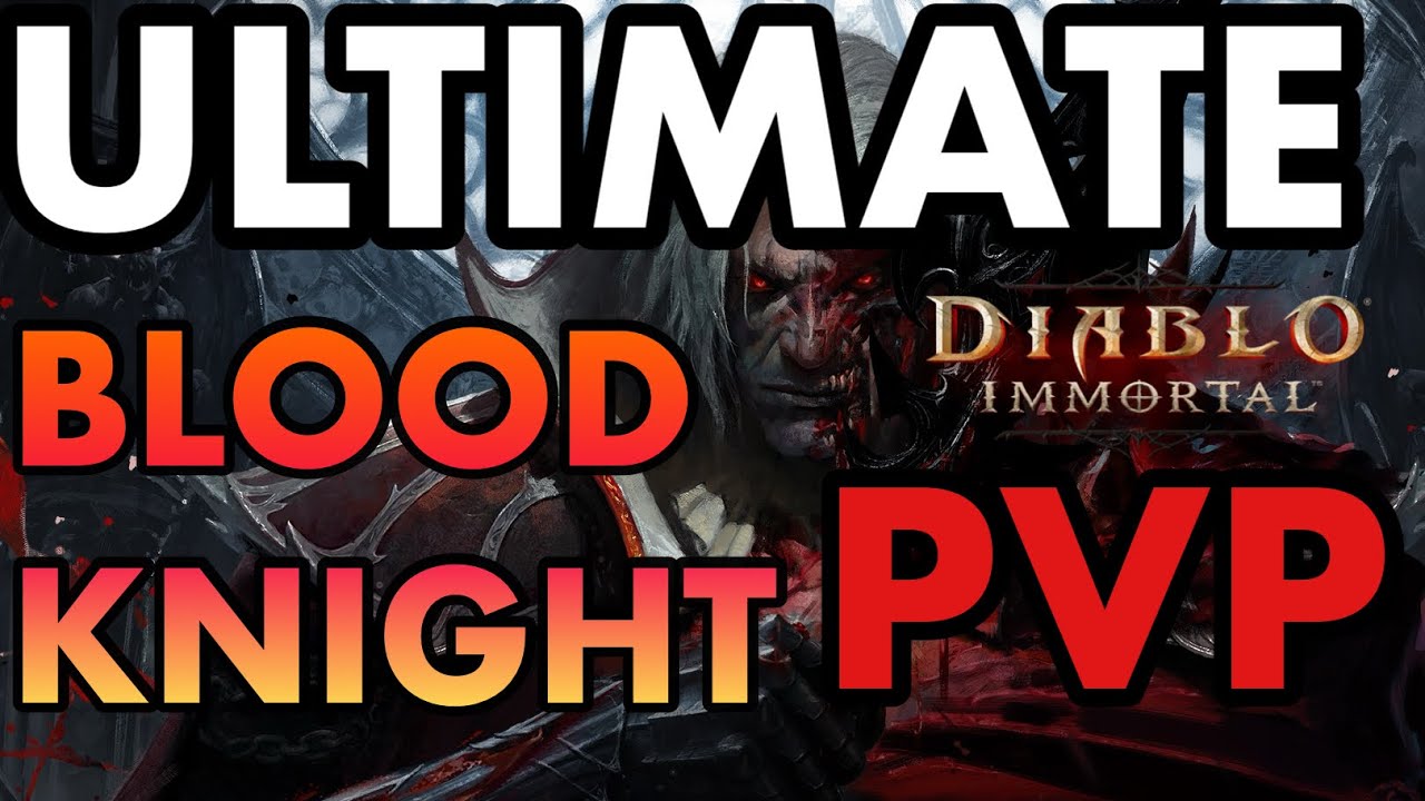 INSANE DAMAGE AND CROWD CONTROL! ULTIMATE BLOOD KNIGHT PVP BUILD