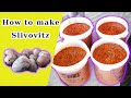 How To Make Homemade Plum Brandy - Slivovitz