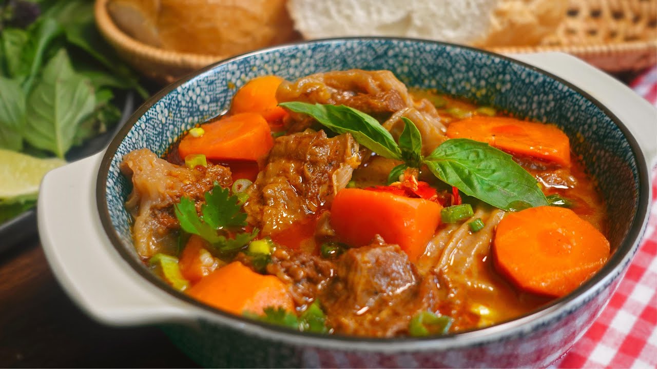 The Most DELICIOUS Beef Stew I've Made Bò Kho Instant Pot Recipe