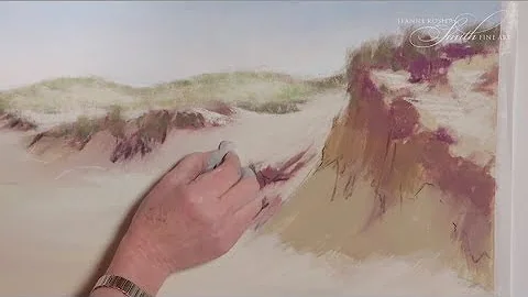 Preview | Pastel Painting: Coastal Landscape Dunes...