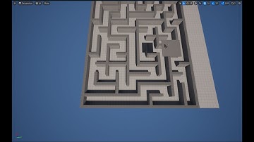 Procedural Maze generator based on Depth First Search Unreal Engine