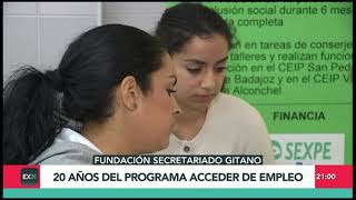 El programa 'Acceder' cumple 20 años con una tasa de inserción del 40%