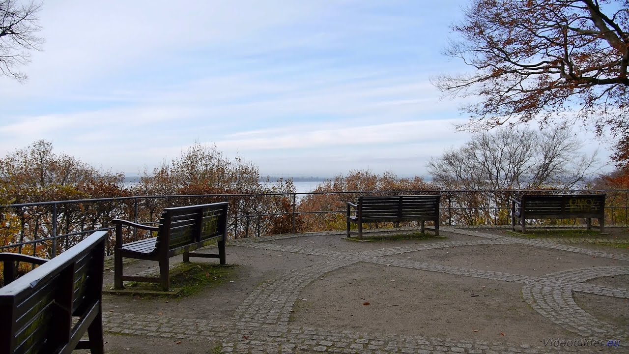 Hamburg, Blankenese, Baurs Park, Blick zur Elbe - Full HD (1080p) Videobild 1080p 144hz