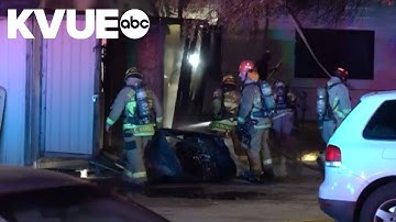 Residents evacuated from North Austin apartment complex after shed fire