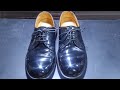 【靴磨き】ドクターマーチン３ホール　作業音【 Shoeshine】