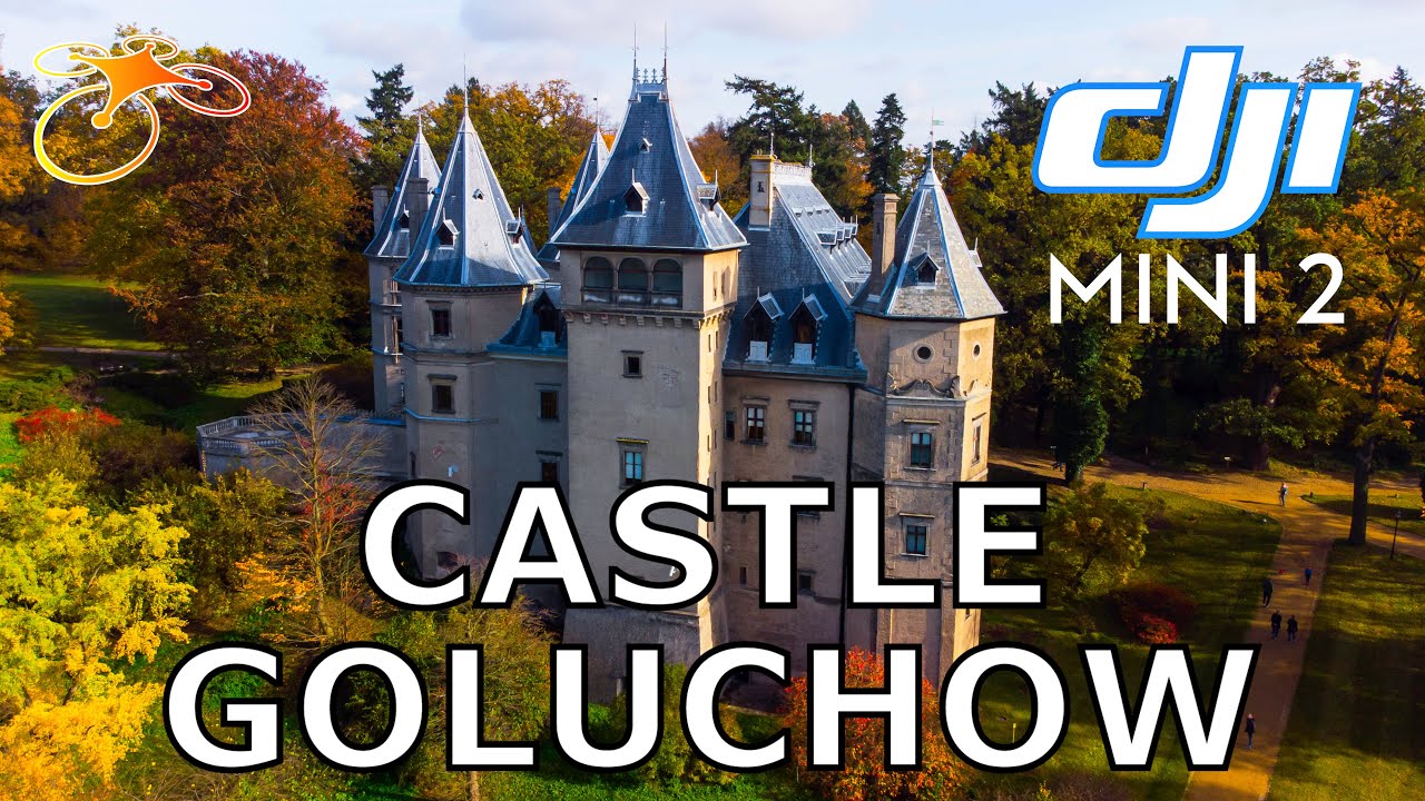 Castle goluchow from above | DJI Mini 2 | Cinematic 4K