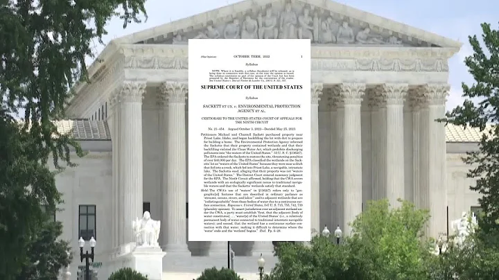 Supreme Court: EPA can no longer regulate some wetlands