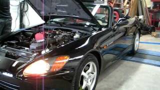 Maths Black S2K 1St Run On Dyno - Aec