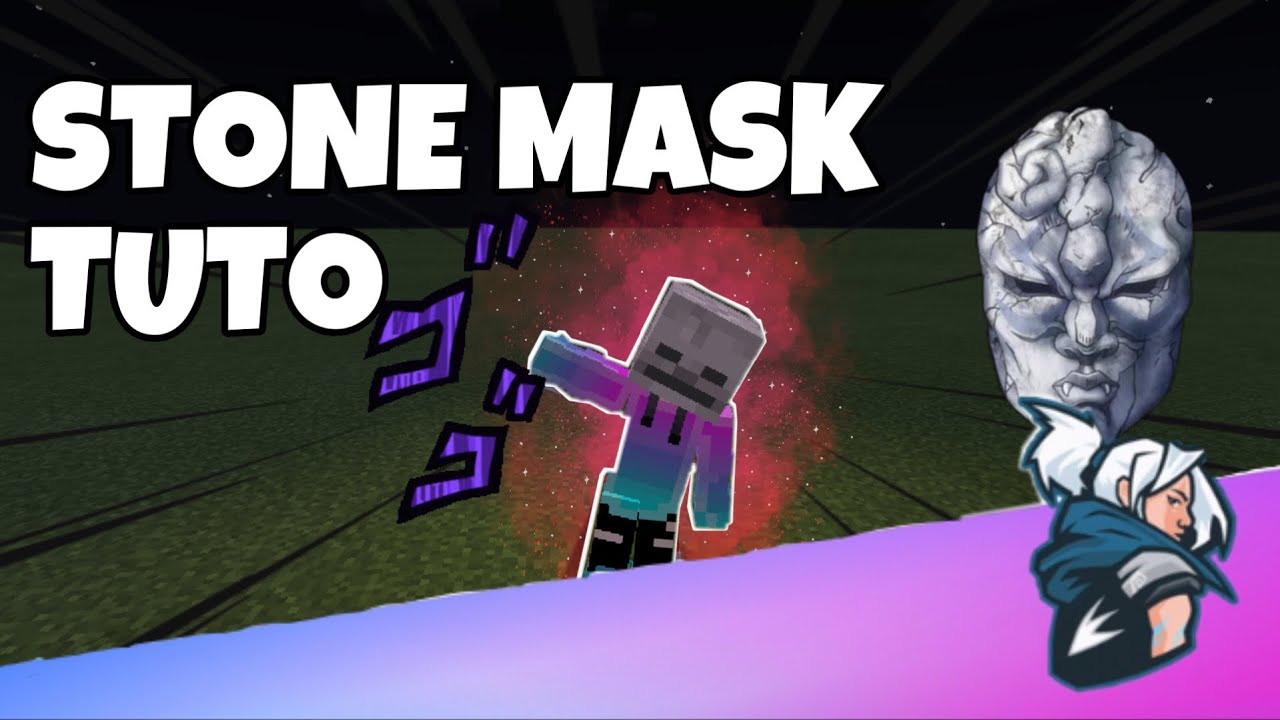 MCPE/MCBE: STONE MASK / DIO // TUTO COMMAND BLOCK [JoJo] - YouTube