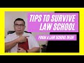Tips on how to survive law school from a law school dean