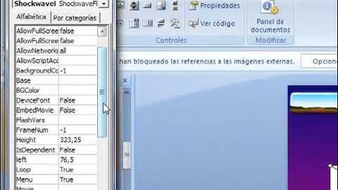 Tutorial sobre como insertar una animación flash en un PowerPoint