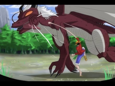 Luffy Meets Monkey D Dragon One Piece Manga Chapter 765 Youtube