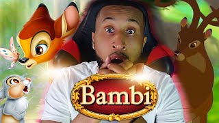 I Was Not Ready for BAMBI 😭 | First Time Watching A Disney Classic