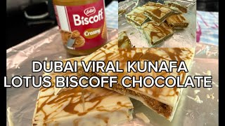 HOW TO MAKE DUBAI VIRAL KUNAFA LOTUS BISCOFF CHOCOLATE BAR #dubaichocolate #dubaiviralchocolate  Net Worth
