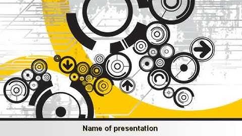 Mechanisms PowerPoint Template by PoweredTemplate.com