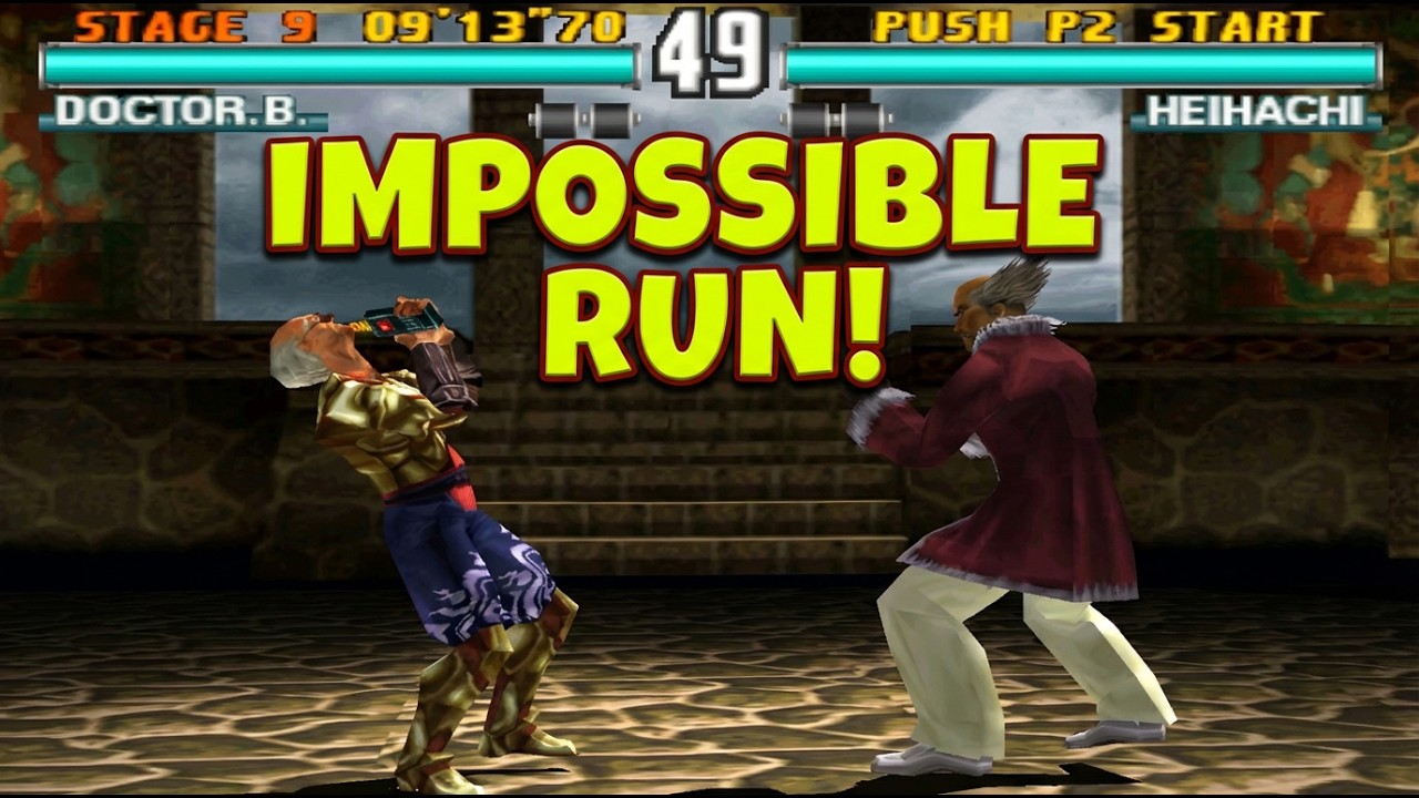 Tekken 3 Doctor B – IMPOSSIBLE Arcade Run! [4K]