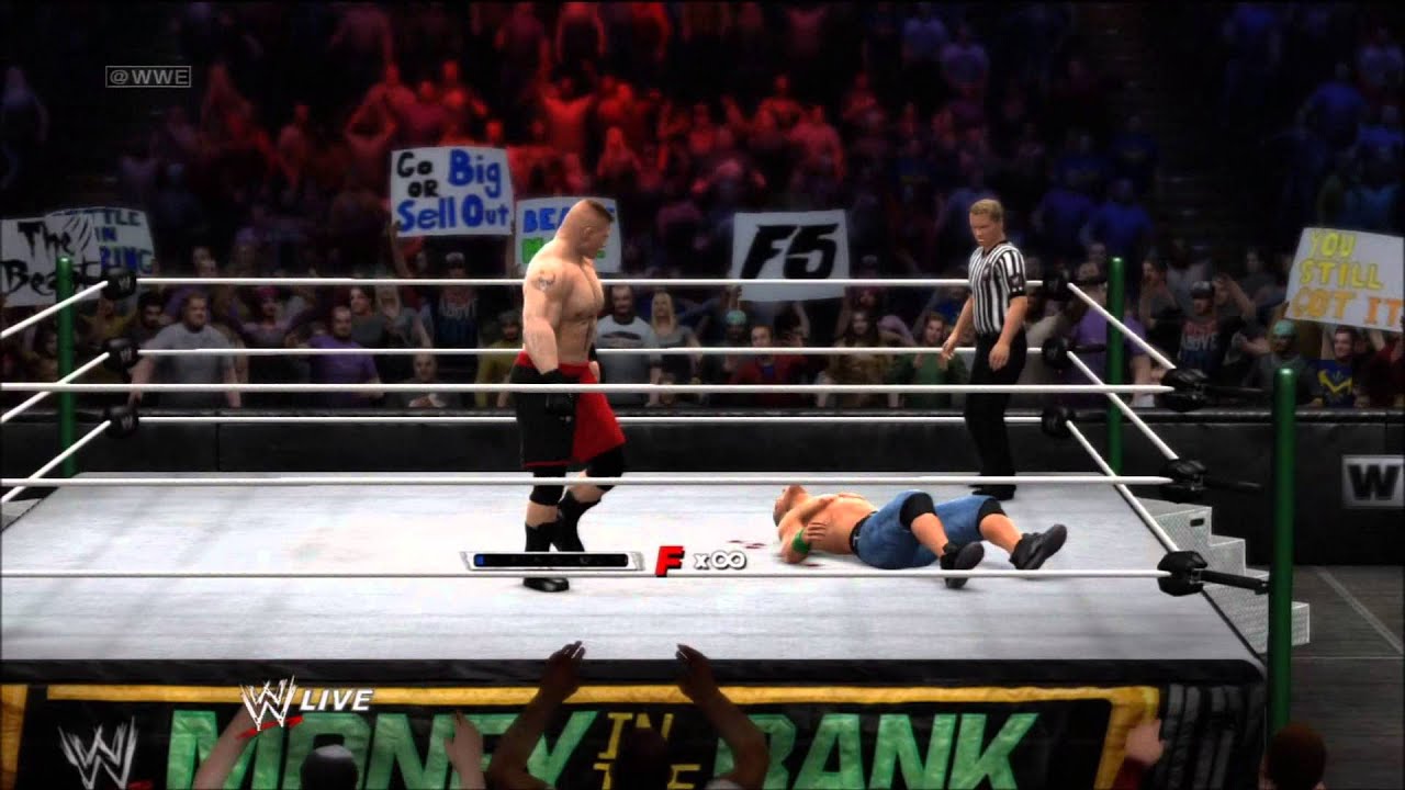 WWE '13: Updated Signatures & Finishers - Brock Lesnar