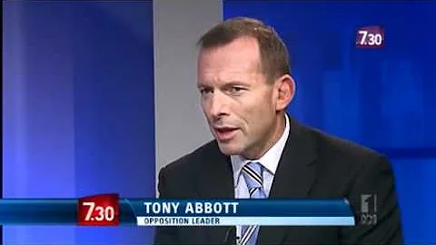 Abbott speaks to Chris Uhlmann