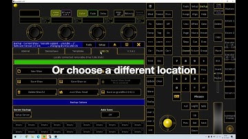 MA lighting tutorials (MA2)- Save show file - #2