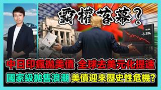 中日印瘋拋美債 全球去美元化提速 國家級拋售浪潮 美債迎來歷史性危機? / 香港青年 小明