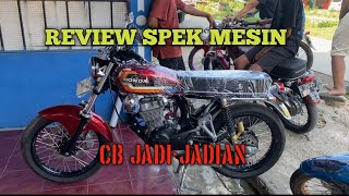 Review speck mesin CB basic Megapro Monoshock