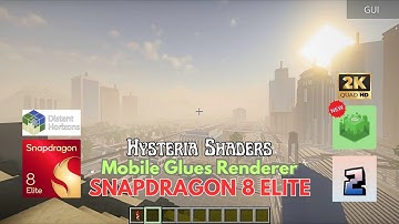 Distant Horizon + Hysteria Shaders using Mobile Glues Renderer | Snapdragon 8 Elite | iQOO 13