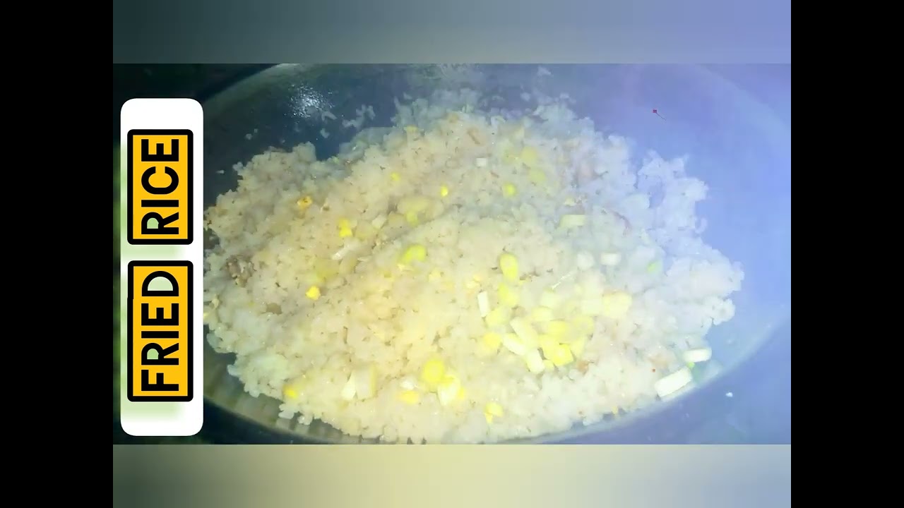 FRIED RICE RECIPE 