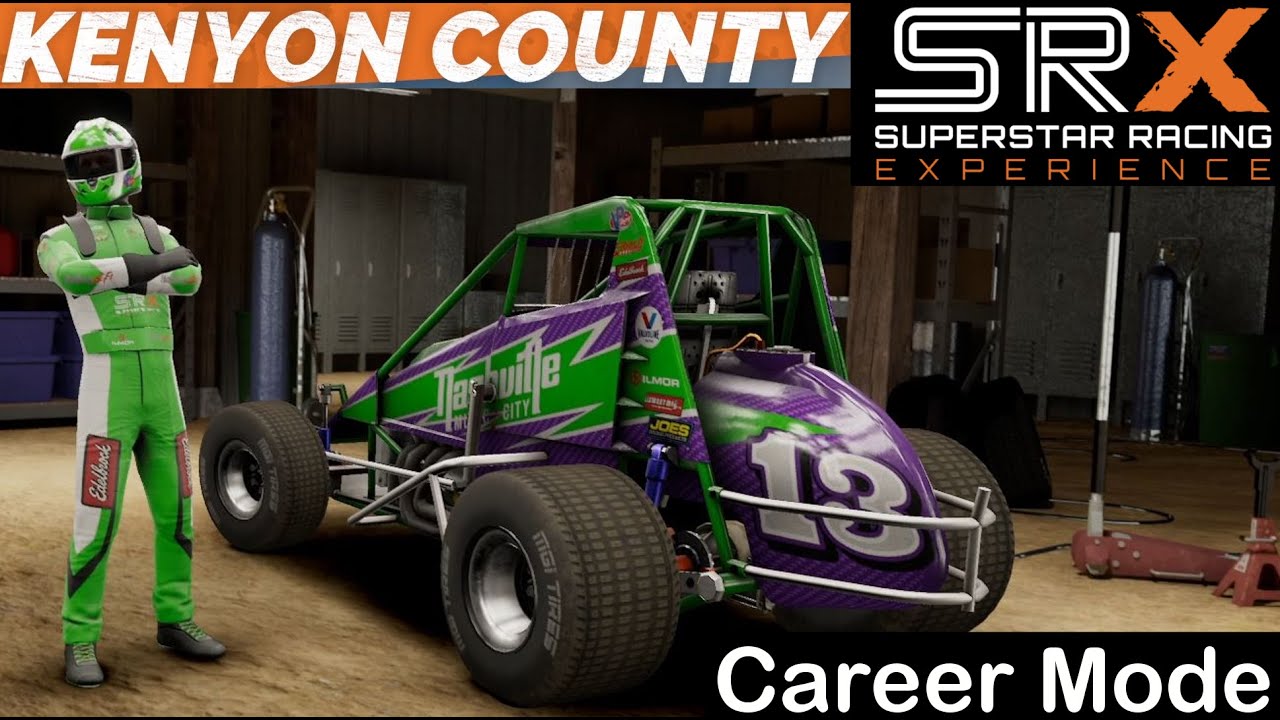SRX: The Game - Career Gameplay - Exhibition Race 2 at Kenyon County