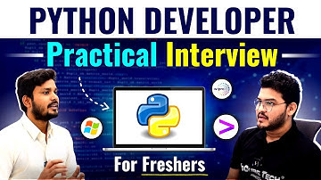 Python Developer Practical Interview (Questions & Answer) | Job Ready Interview 2024