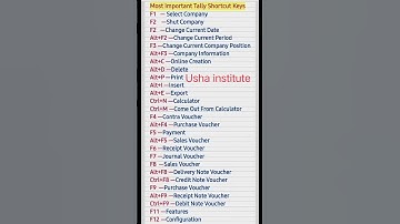 tally prime shortcut keys l #shortvideo #shorts #short #video #viralshort #tally #tallyprime