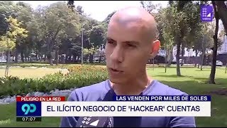 El ilícito negocio de hackear cuentas - caso Hijo de Jefferson Farfan - Miguel Guerra Leon conTermux