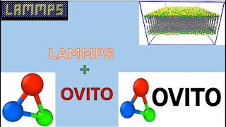 02 Install OVITO and open OVITO with LAMMPS file [Lammps Simulator]