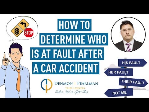 वीडियो: कैसे निर्धारित करें कि कार दुर्घटना में गलती किसकी है: 11 कदम