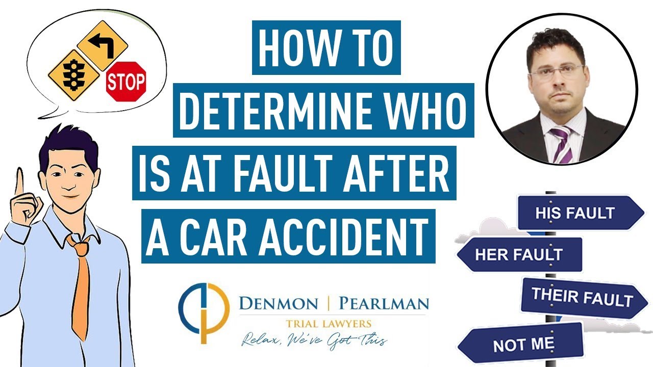 How to Determine Who is at Fault After a Car Accident - YouTube