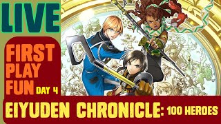 Eiyuden Chronicle: Hundred Heroes First Playthrough Day 4 - Cozy JRPG Hangs - Marvel Snap Later!