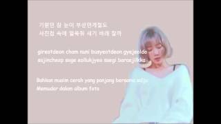 Taeyeon [태연] - Rain Lyric [HANG-ROM-INDO]