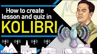 How to create lesson and quiz in Kolibri