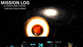 Beyond the Cosmos: The Lava Planet Orbiting a Black Hole