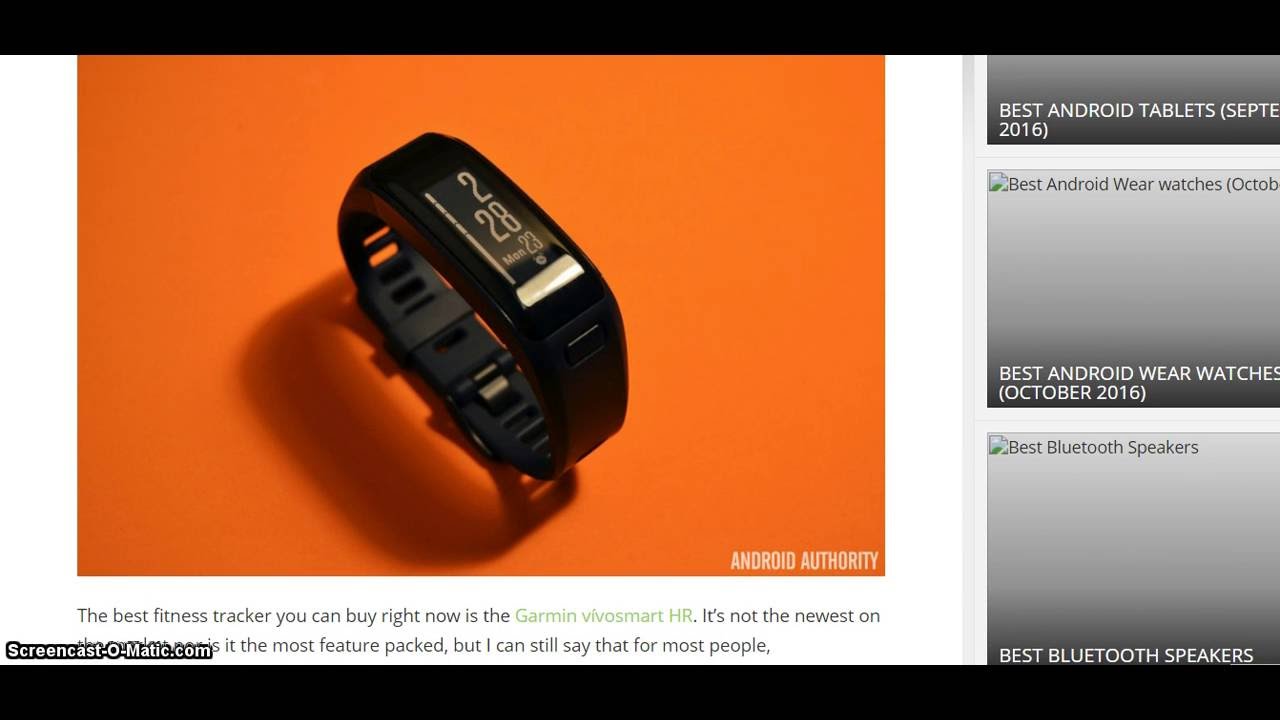 BEST FITNESS TRACKERS 2017 YouTube